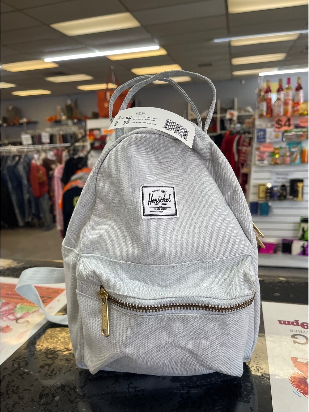 Herschel Nova Mini Backpack in Light bluish grey